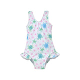 UPF 50+ Delaney Hip Ruffle Swimsuit
