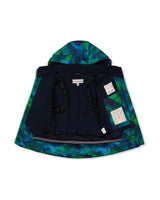 Two Piece Play Snowsuit Blue and Green Checkered Print with Navy Pants