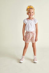 Made With Liberty Fabric Girls Shorts Dana