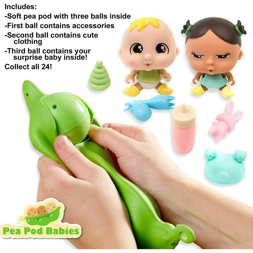 Pea Pod Babies: Collectible Mystery Surpise - 2 Pack