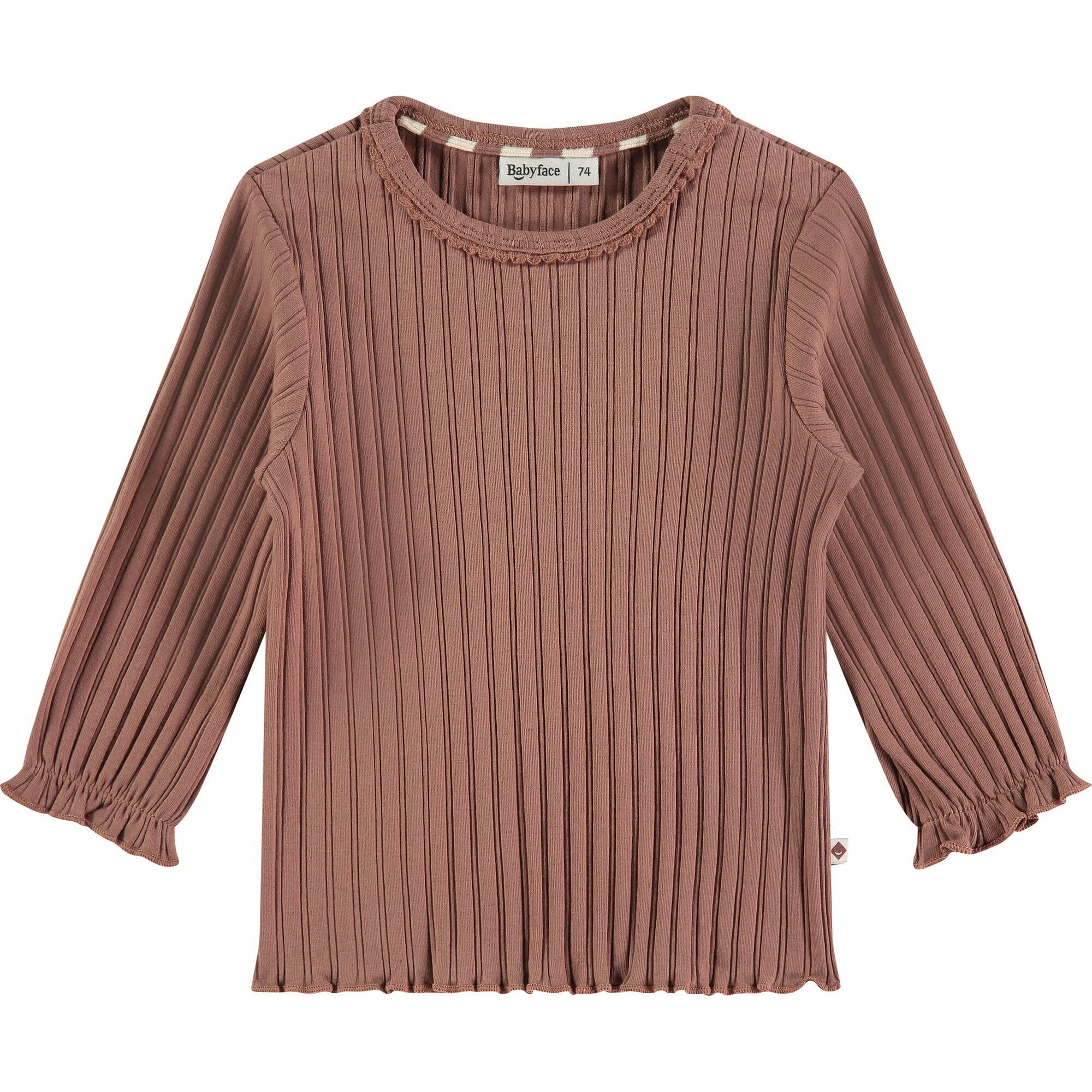 Ribbed Long Sleeve T-Shirt