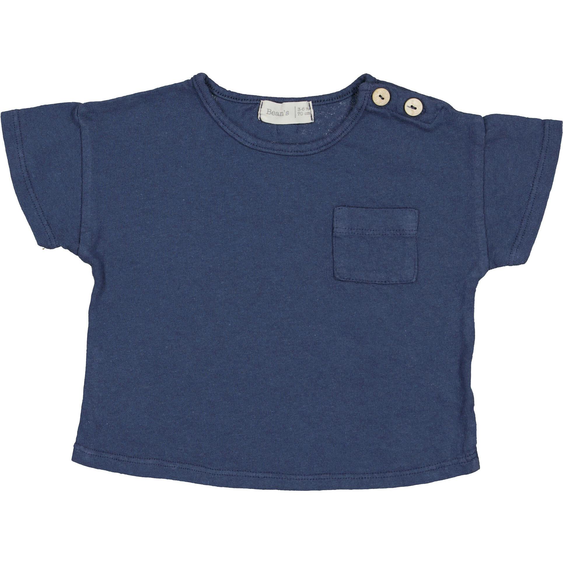 Short Sleeve 2-Buttoned T-Shirt