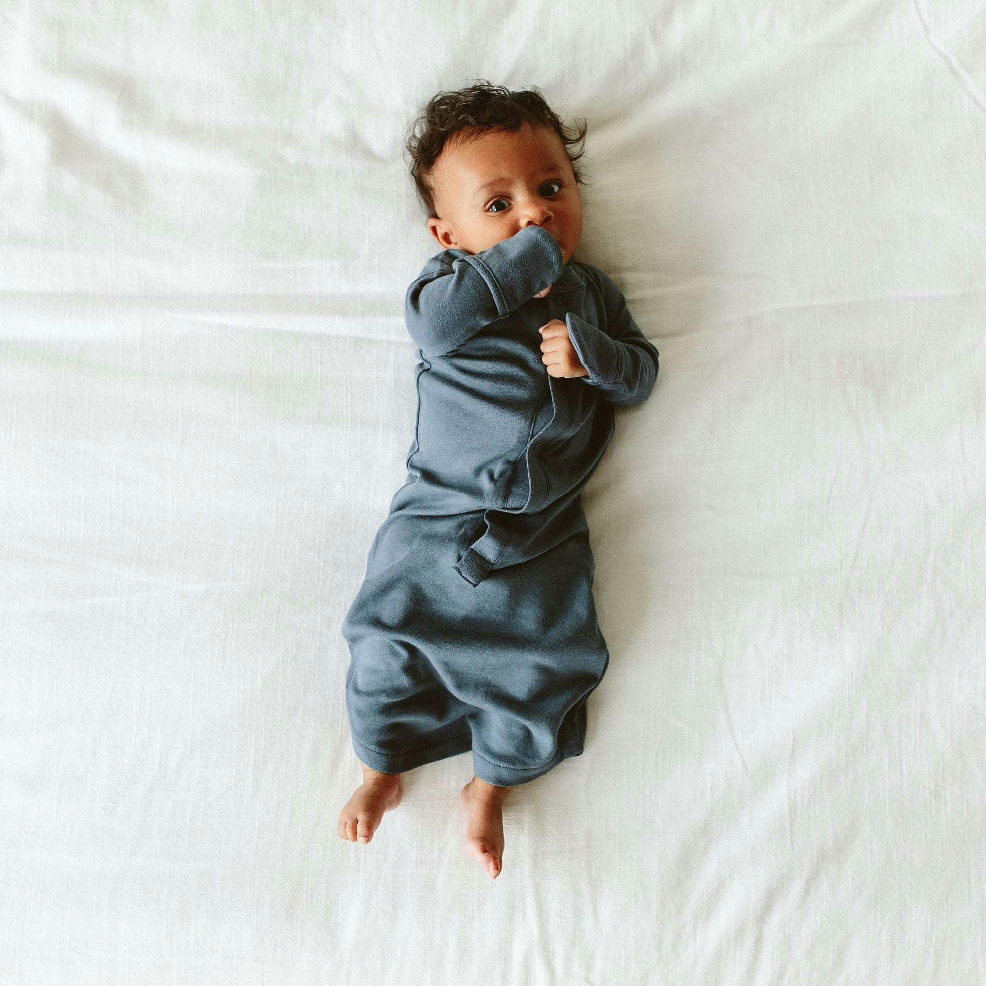 Solid Sleeper Gown, Navy
