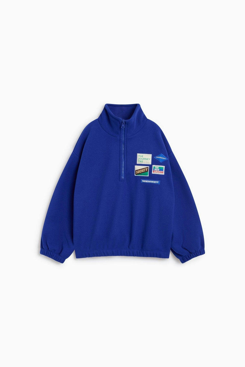 Cloudy Fleece Sweatshirt Dazzling Blue