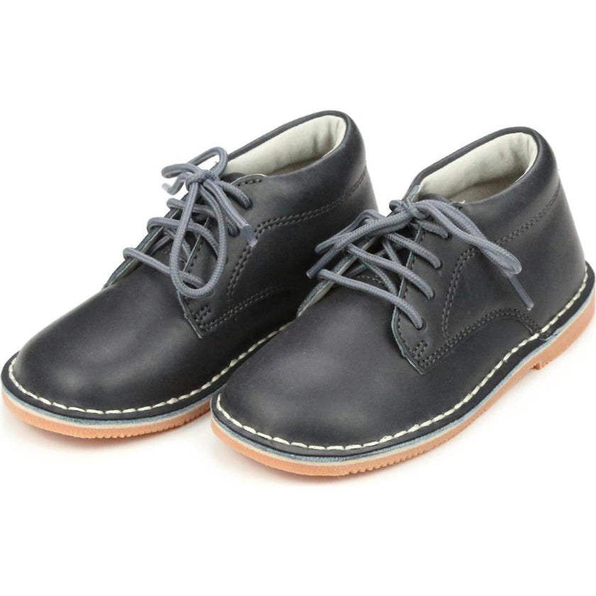 Tuck Mid-Top Lace Up Shoe
