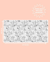 Western Coloring Tablecloth - paper coloring tablecloth