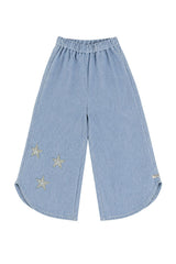 Hauke Denim Trousers | Stars | Ice Blue