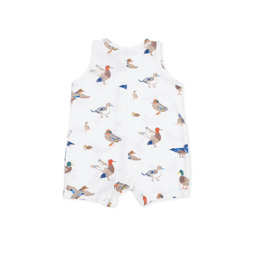 Ducks - Sleeveless Shortie Romper