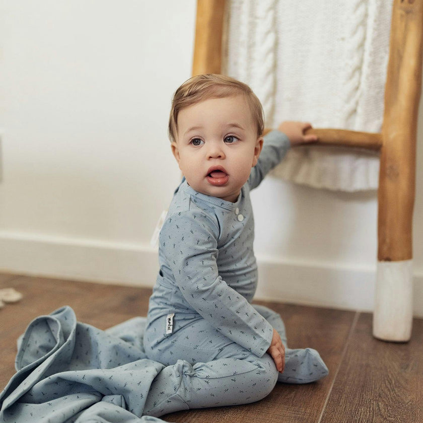 Buttons & Polka Dots Footie