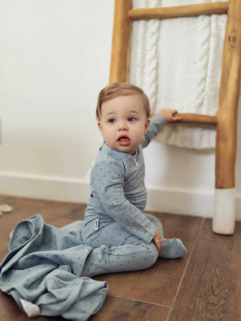 Buttons & Polka Dots Footie