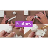 Sculpey III: Polymer Clay White - 8oz Pack - Oven Bake Clay