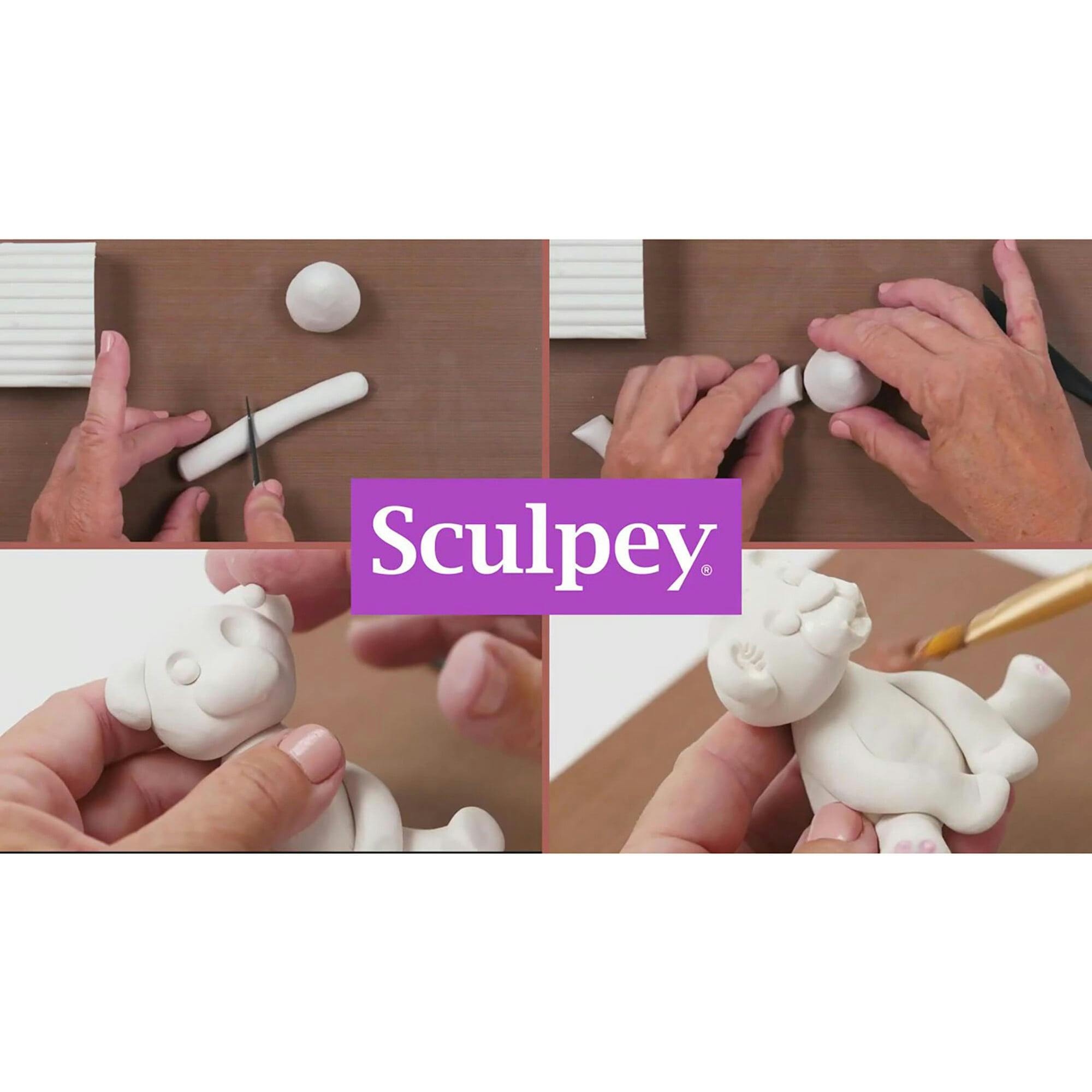 Sculpey III: Polymer Clay White - 8oz Pack - Oven Bake Clay
