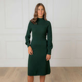Organic Mock Neck Sweater Dress