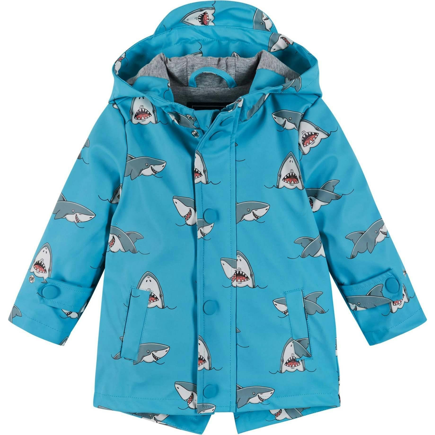 Infant Blue Print Raincoat