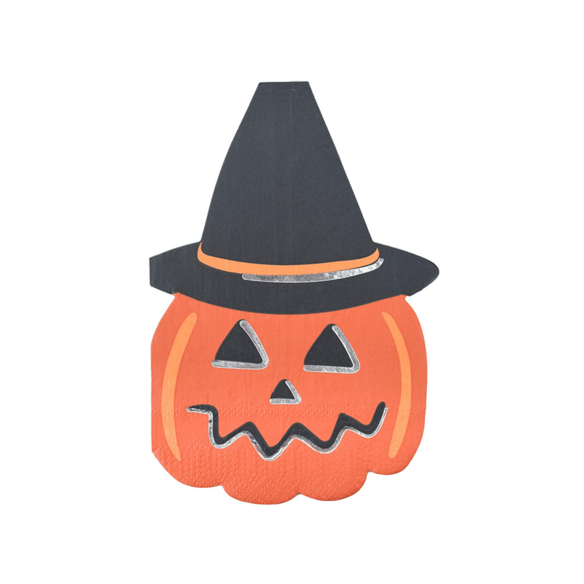 Trick or Treat Street Pumpkin Witch Large Napkins