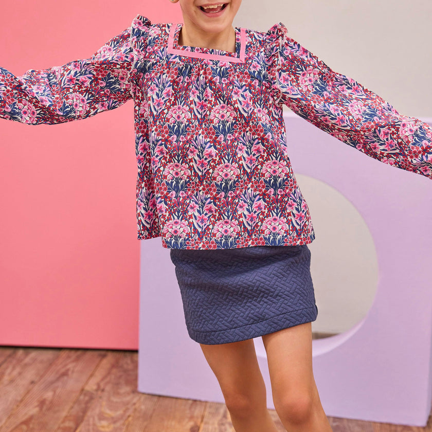 Quilted Mini Skirt