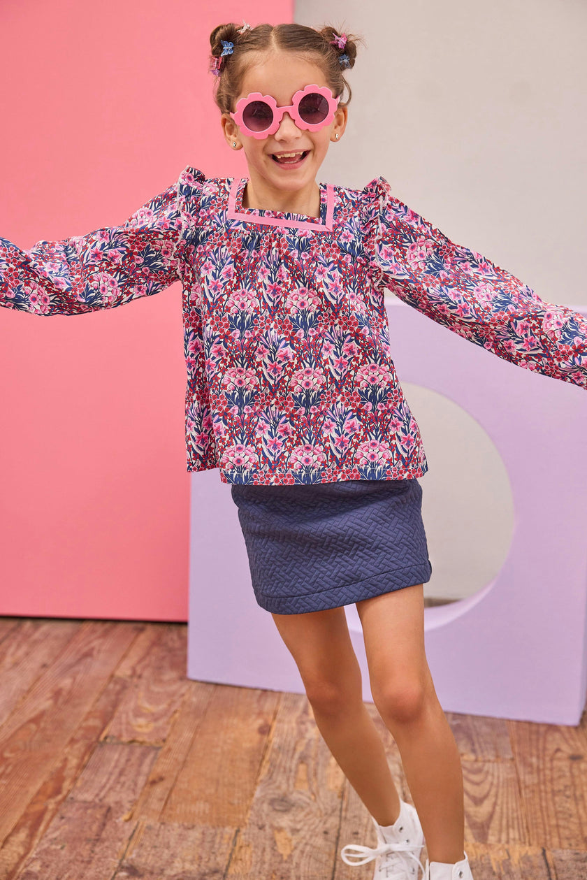 Quilted Mini Skirt