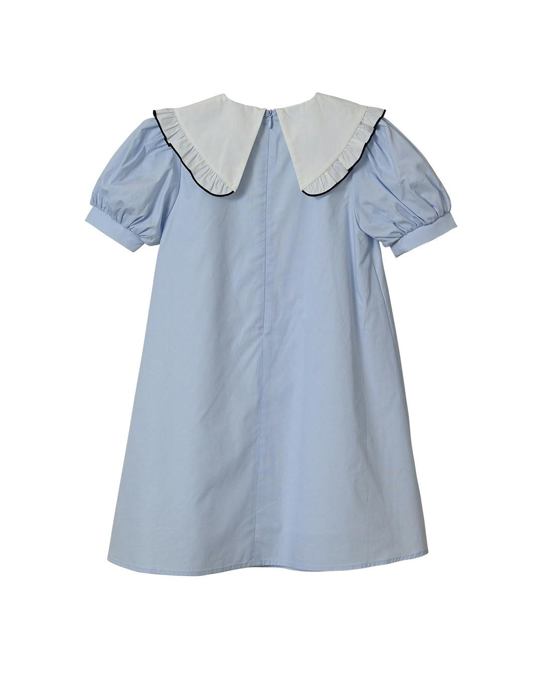 Millie dress, Blue
