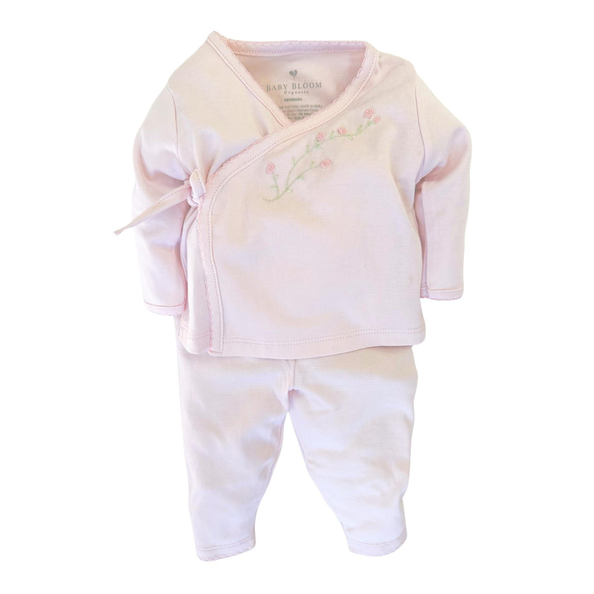Pima Kimono Set Rose Pink