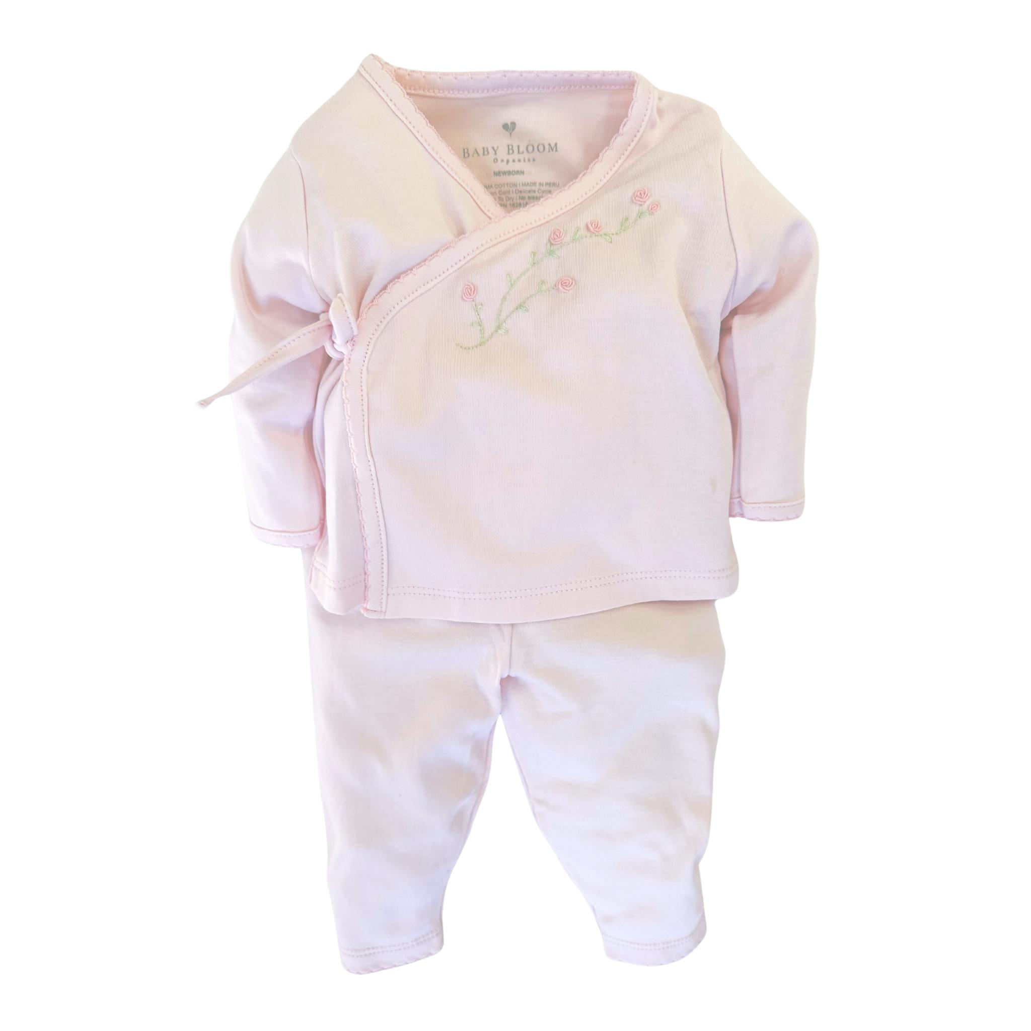 Pima Kimono Set Rose Pink