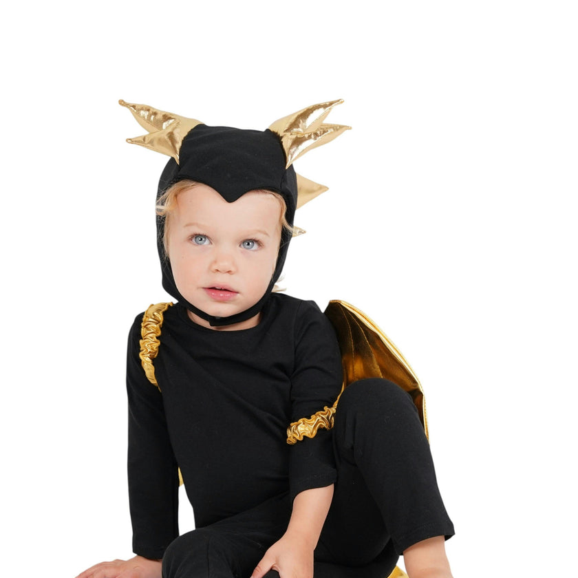 Golden Night Dragon Pajama Costume