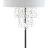 Abigail 61" Crystal / Metal LED Floor Lamp