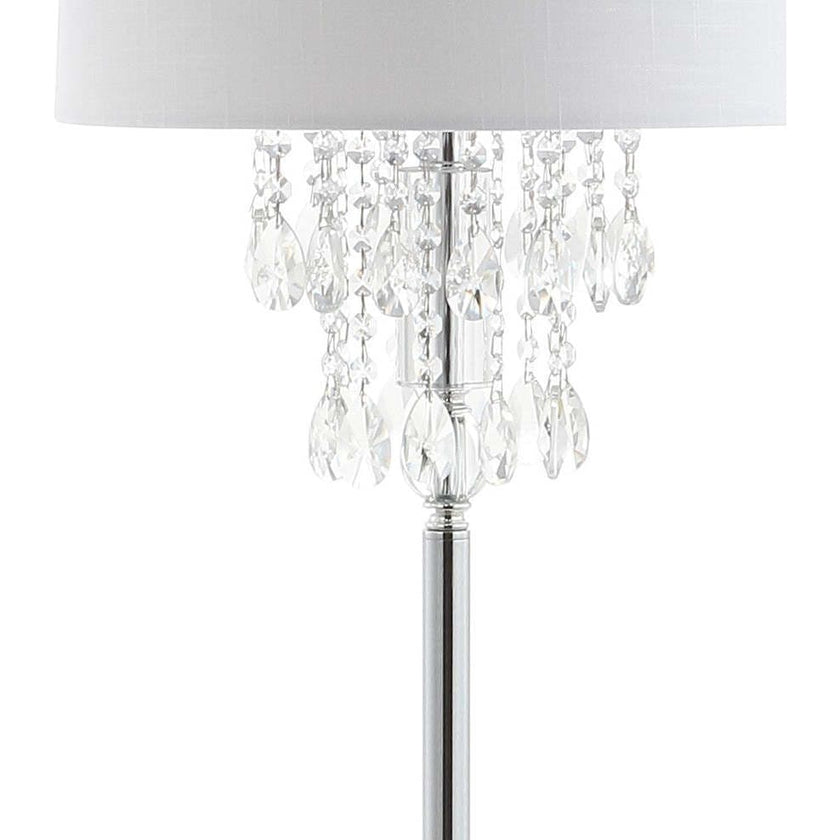 Abigail 61" Crystal / Metal LED Floor Lamp