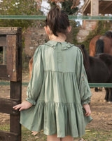Marguerite Dress - Sage Green