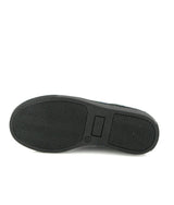 Leather Slip On Sneakers, Black & Blue