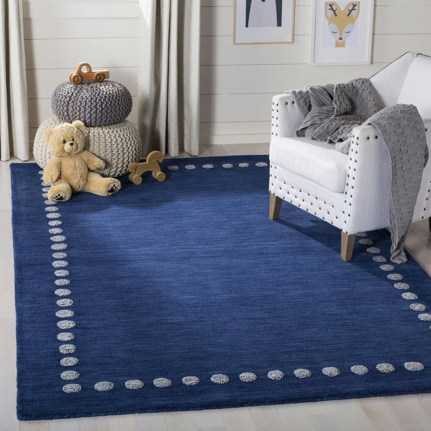 Kids Parker Rug, Navy