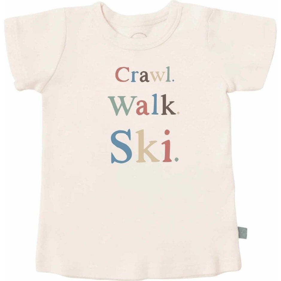 graphic tee | crawl walk ski