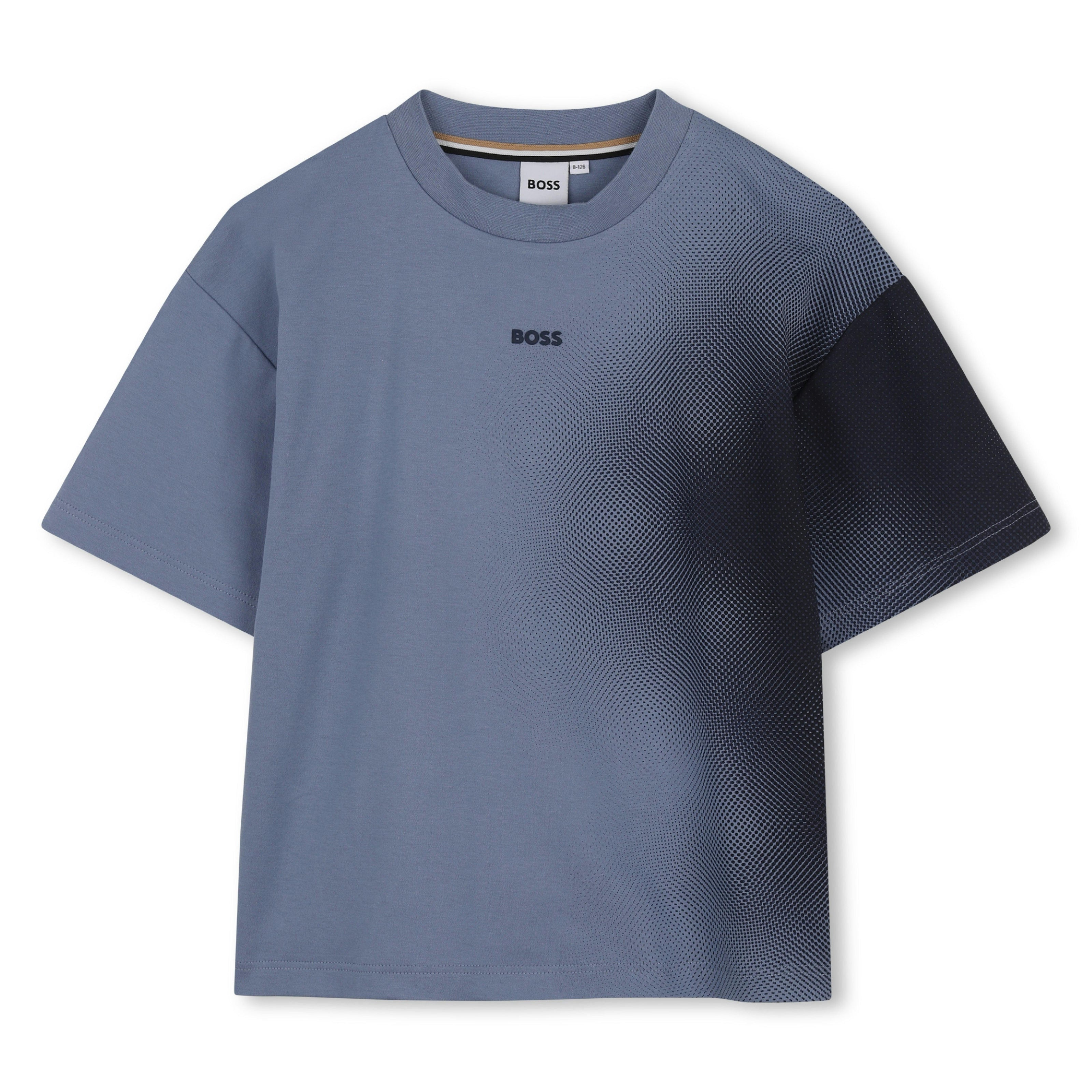 Lavender Blue Gradient Graphic T-Shirt