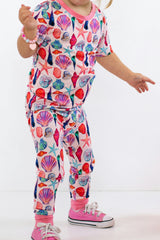 Cute as Shell Short Sleeve Pajama Set