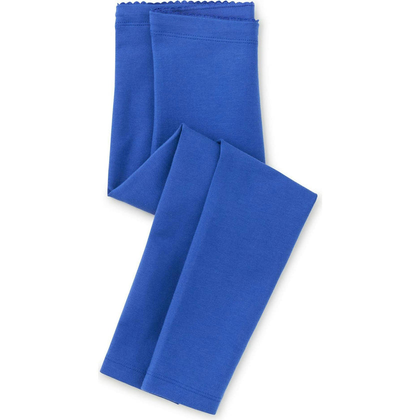 Solid Leggings, Blue