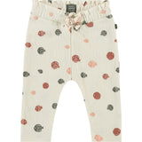 All-Over Blowfish Graphic Print Textured Pants