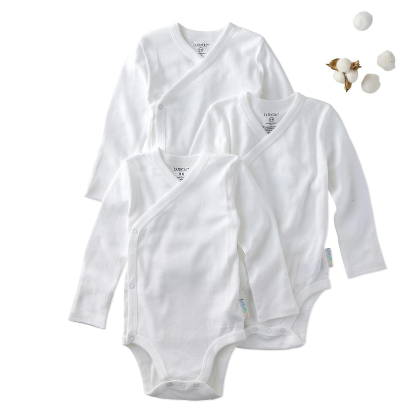 STERLING 3-Pack Side Snap Bodysuit