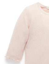 Embroidered Pinnie & Top Set Toadstool Broderie