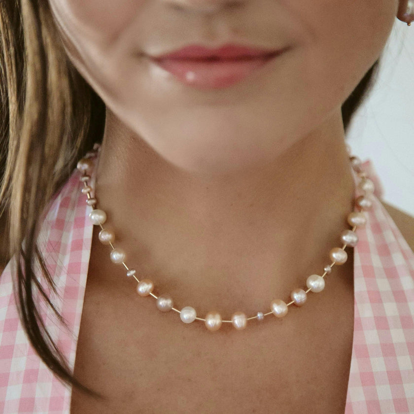 Golden Rod Necklace