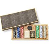 Shagreen Poker Set