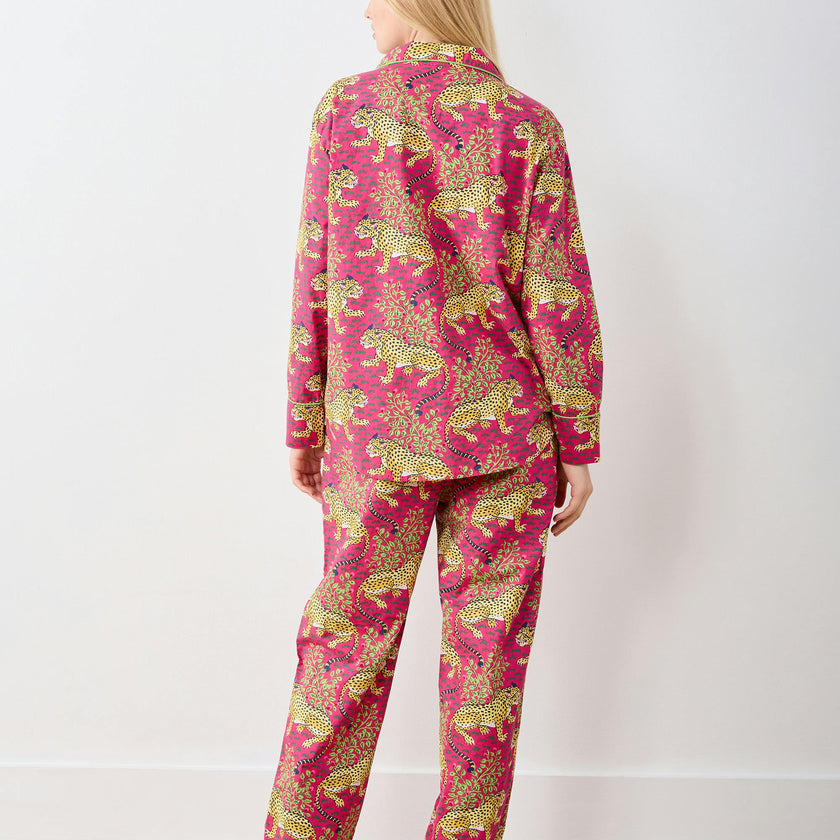 Bagheera - Long PJ Set - Hot Pink