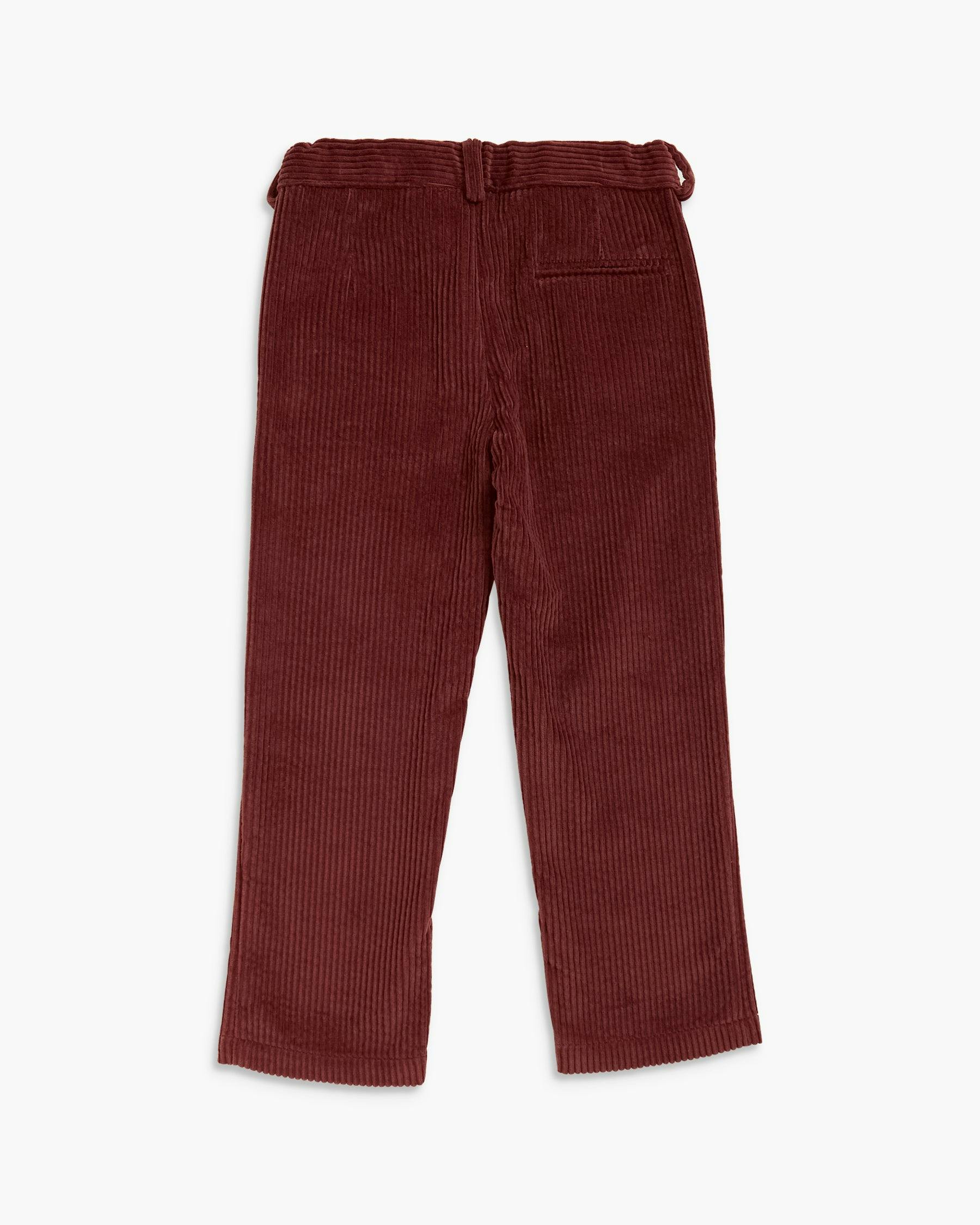 Theodore Pants Garnet Corduroy