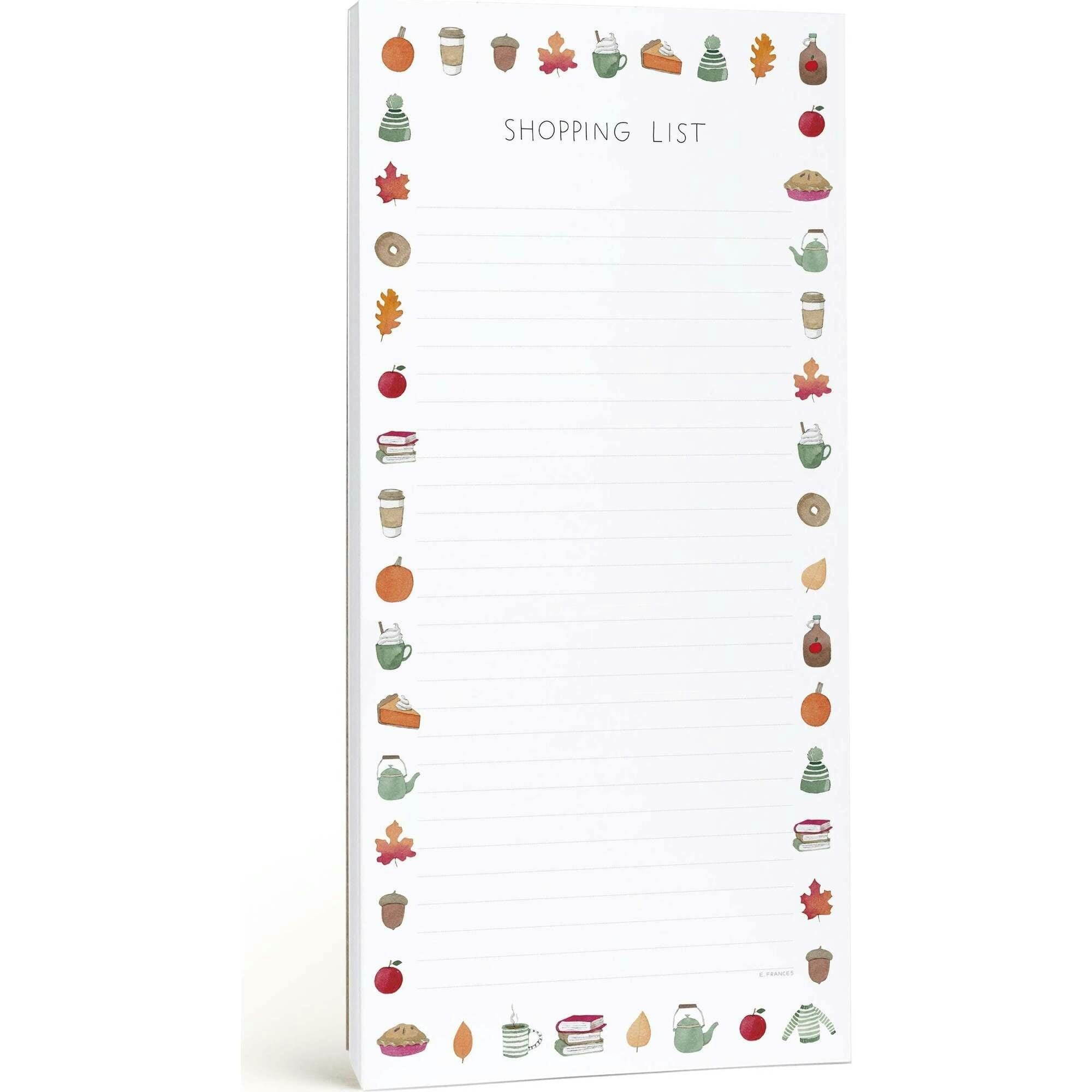 Crisp & Cozy Market Notepad