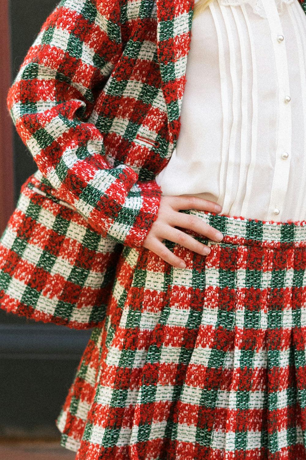Mini Marren Set in Yule Tweed