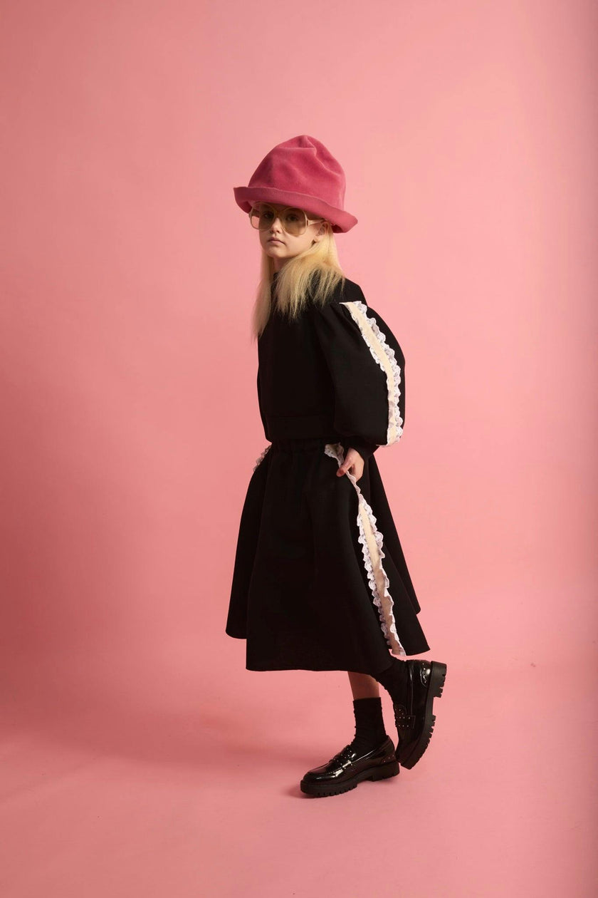 Neoprene Lace Skirt