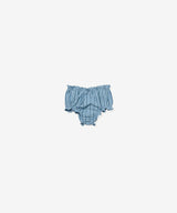 Clairette Dress, Navy Ladder Stripe
