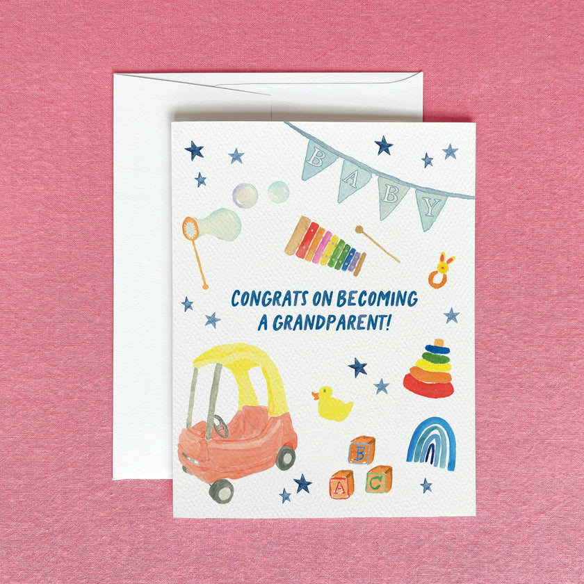 Congrats on Becoming a Grandparent Greeting Card
