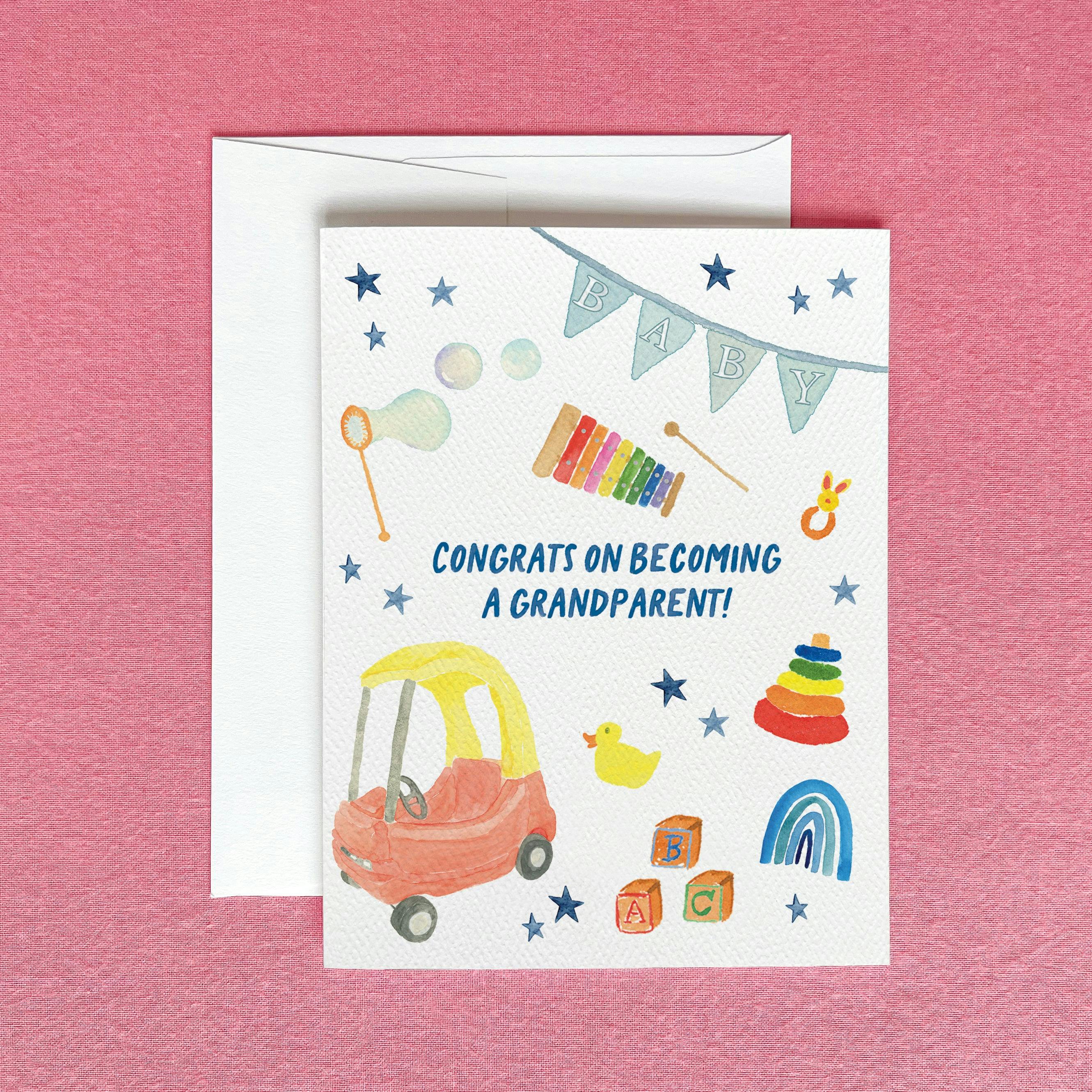 Congrats on Becoming a Grandparent Greeting Card