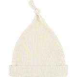 Vanilla Waffle Knotted Beanie Hat
