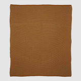 Merino Wool Sustainable Knit Solid Textured Throw Blanket - Wool Cardigan
