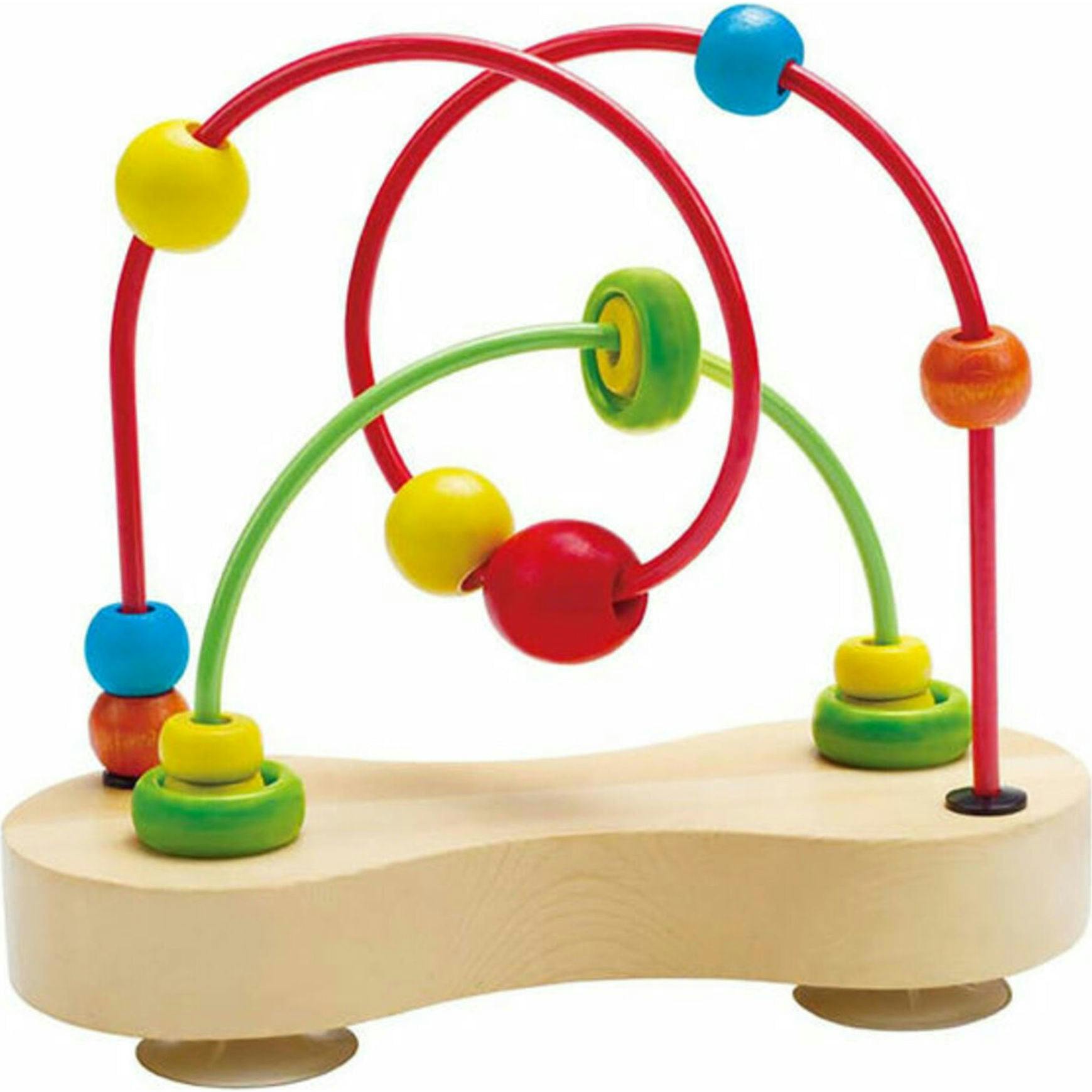 Double Bubble Wooden Bead Maze for Toddler – Maisonette